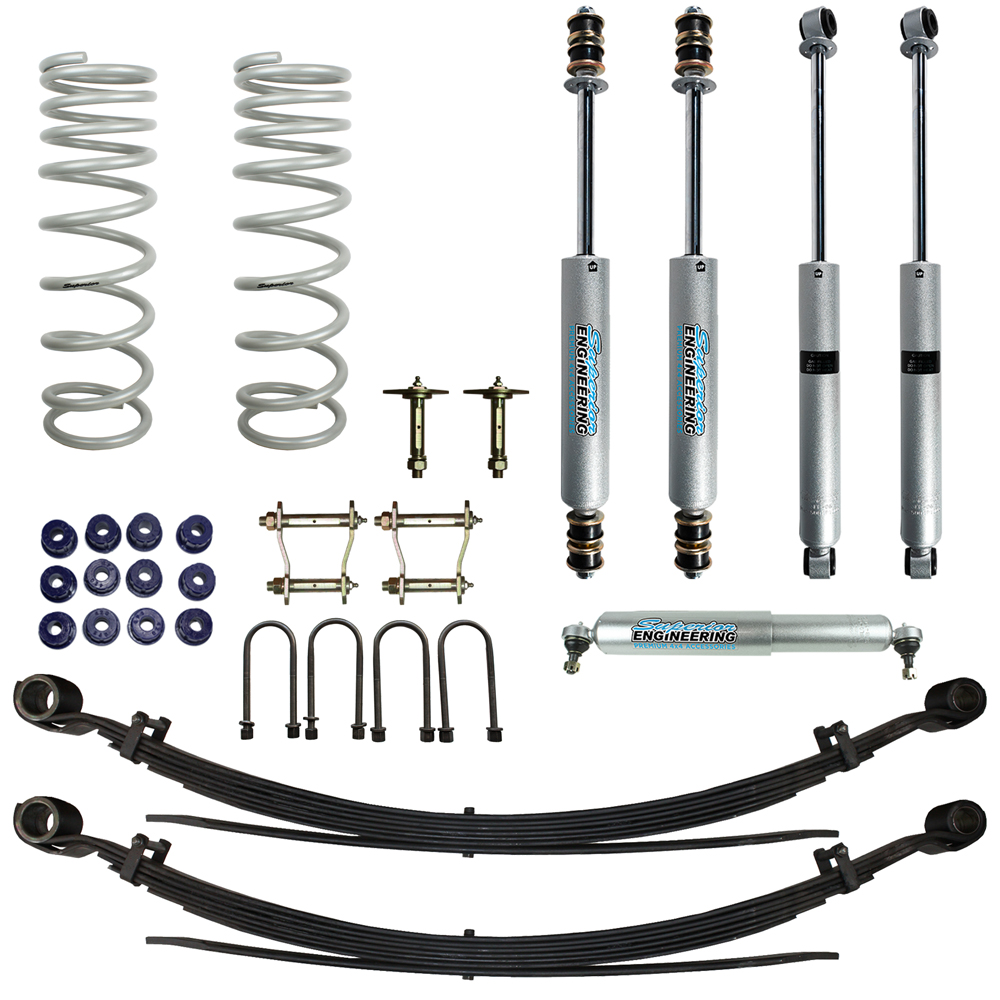Superior Engineering Build-It-Your-Way Lift Kits Suitable For Toyota LandCruiser 78 Series 8/2016 on 4.5lt V8 - SUP-78G2-8-KIT-XXX